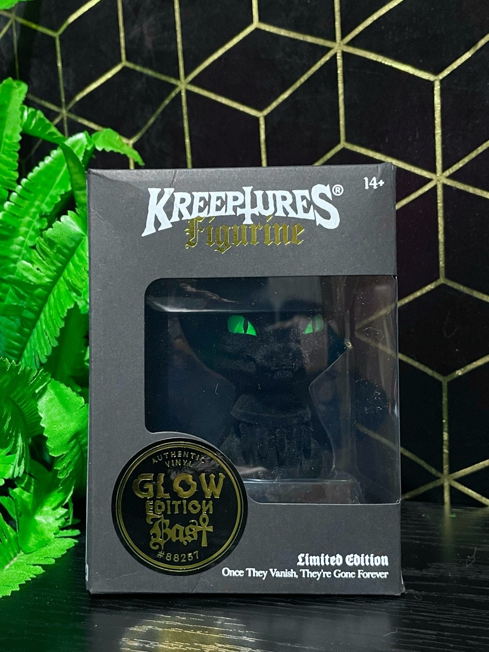 Killstar Kreeptures Glow In The Dark Vinyl Figurine - Bast